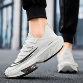 2024 Мъжки обувки за бягане Спорт на открито Ежедневни джогинг във фитнес зала Обувки за ходене Безплатна доставка Мрежести удобни нови маратонки за двойка Обувки