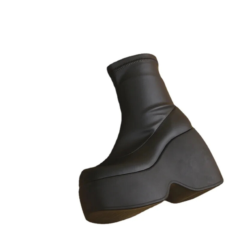 Potpuno nove seksi elegantne ženske gležnjače s platformom u gotičkom stilu, velike veličine 43, udobne ženske cipele za hodanje Cipele s platformom