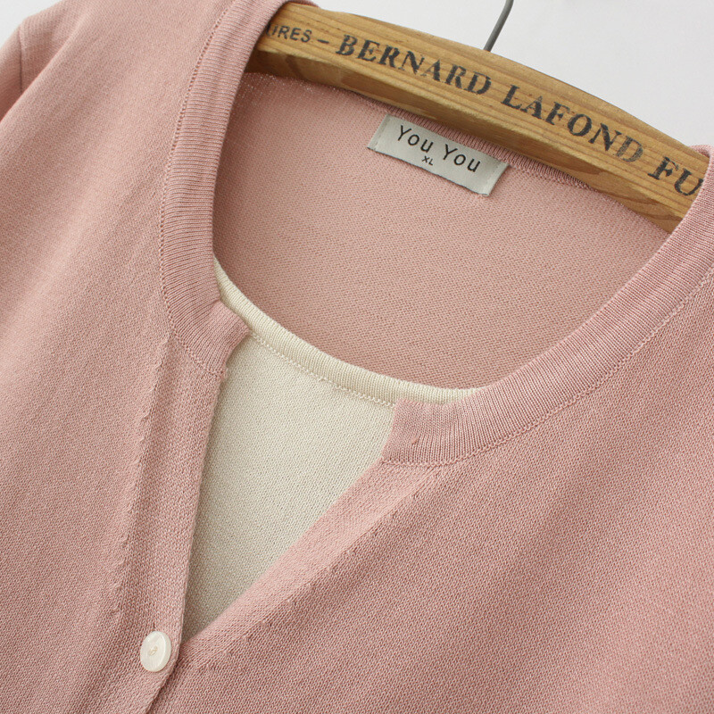 Ženski Jesen Zimski džemperi velikih veličina Ležerna odjeća Lažni dvodijelni džemperi dugih rukava Pleteni puloveri E2 3056