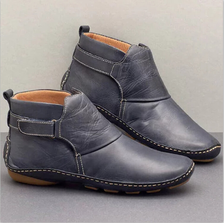 Kevadised ja sügisesed naiste kingad Lühikesed saapad Cowboy Flats Konts vabaaja mood Elegantne Mugav suurus 43 Luksuslik Vintage madalad saapad