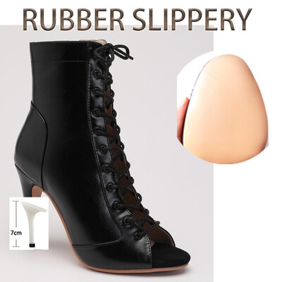 Visokokvalitetne štikle za zabavu Jazz Dance Ballroom Summer potplat prilagodljive seksi čizme velike veličine za latino plesove na otvorenom