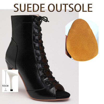 Visokokvalitetne štikle za zabavu Jazz Dance Ballroom Summer potplat prilagodljive seksi čizme velike veličine za latino plesove na otvorenom