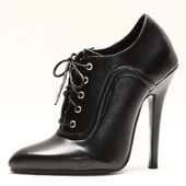 Fetiš pinup baletne cipele od 5,5 inča na vezanje Mary Jane Drag Queen Vintage cipele na špic na špicu