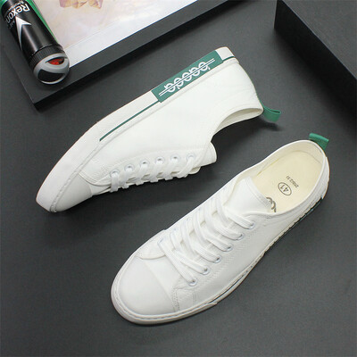 Muške cipele su niske za platnene cipele 2023 ljetne cipele za slobodno vrijeme, prozračne i udobne ravne cipele vulkanizirane cipele