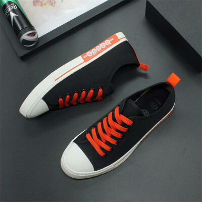 Muške cipele su niske za platnene cipele 2023 ljetne cipele za slobodno vrijeme, prozračne i udobne ravne cipele vulkanizirane cipele