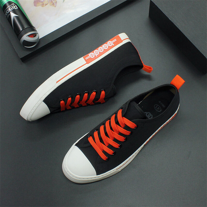 Muške cipele su niske za platnene cipele 2023 ljetne cipele za slobodno vrijeme, prozračne i udobne ravne cipele vulkanizirane cipele