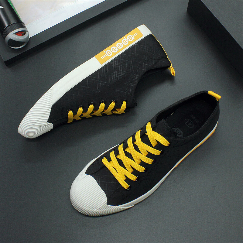 Muške cipele su niske za platnene cipele 2023 ljetne cipele za slobodno vrijeme, prozračne i udobne ravne cipele vulkanizirane cipele