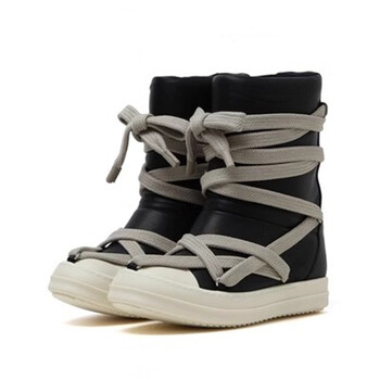 2023 High Top Sneakers Πλατφόρμα Corss Tied Ανδρική μπότα casual Παπούτσια Γυναικεία πάνινα παπούτσια σχεδιασμένα Causal Flats Ankle Botas Μέγεθος 44