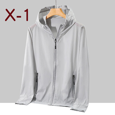 Ljetne ženske jakne s kapuljačom 2023. Ultratanki brzosušeći kaputi Jakne za zaštitu od sunca velike veličine S-7XL Muška Ženska Odjeća za parove