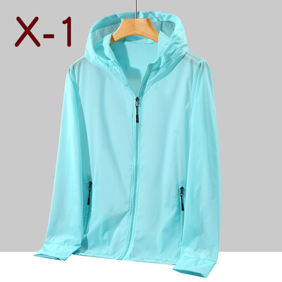 Ljetne ženske jakne s kapuljačom 2023. Ultratanki brzosušeći kaputi Jakne za zaštitu od sunca velike veličine S-7XL Muška Ženska Odjeća za parove