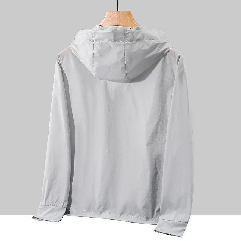 Ljetne ženske jakne s kapuljačom 2023. Ultratanki brzosušeći kaputi Jakne za zaštitu od sunca velike veličine S-7XL Muška Ženska Odjeća za parove