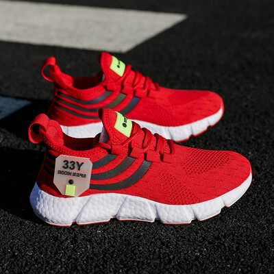 Ανδρικά καθημερινά καλοκαιρινά νέα αθλητικά παπούτσια εργασίας με δίχτυα Άνετη πλατφόρμα τένις Ελαφρά βουλκανιζέ παπούτσια για τρέξιμο