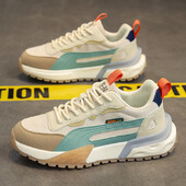 Meeste võrgust tossud Hingavad meeste kingad Paelad Meeste jooksujalatsid Mugavad meeste vulkaniseeritud kingad Kulumiskindlad Zapatillad