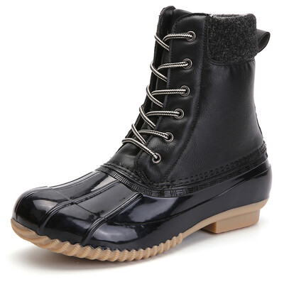 Muške vodootporne gležnjače Ležerne lovne čizme za patke Zimske čizme za zagrijavanje Visoke muške cipele za hodanje po kiši Moda