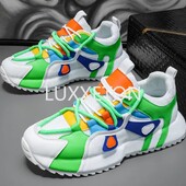 2024 Muške prozračne vulkanizirane cipele Modne i ležerne cipele za povećanje visine od ultrafinih vlakana, prozračne unutarnje strane