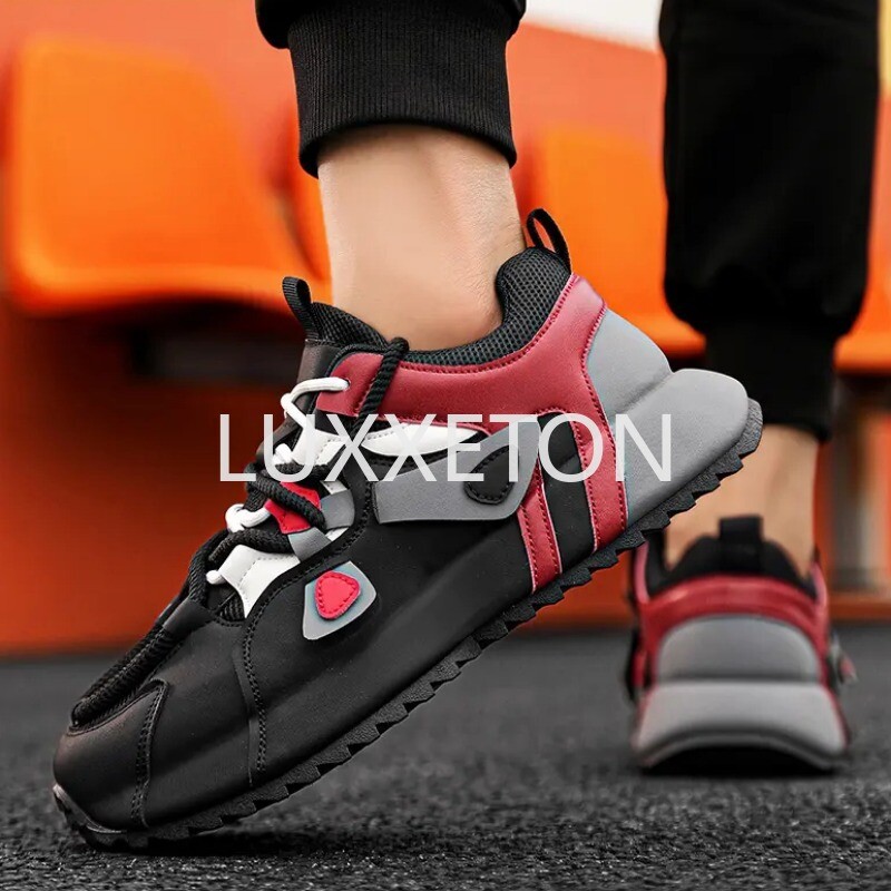 2024 Muške prozračne vulkanizirane cipele Modne i ležerne cipele za povećanje visine od ultrafinih vlakana, prozračne unutarnje strane