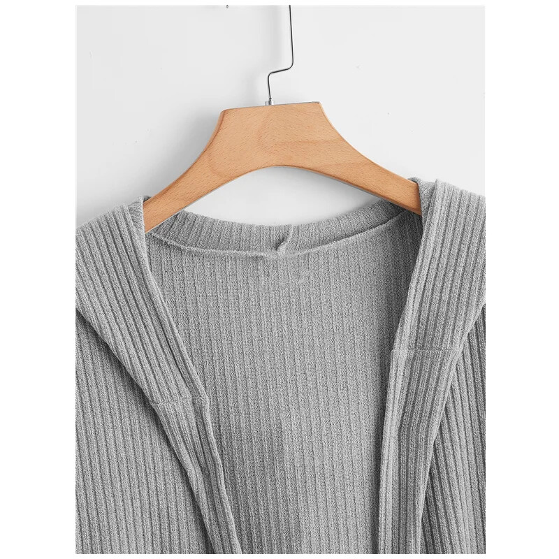 Suures suuruses avatud eest kevadsügis kapuutsiga kardigan pikkade varrukatega tasku ees soonik koo lahtine tolmumantel jakk suur suurus 7XL