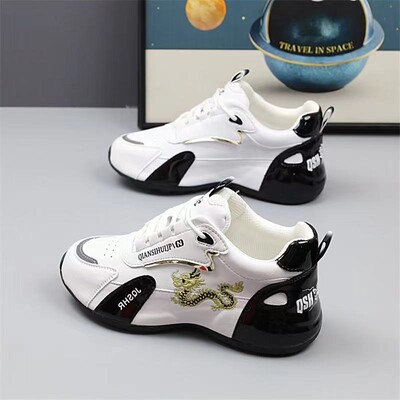 Muške vodootporne tenisice od PU kože Ležerne sportske cipele Muške lagane prozračne ravne neklizajuće tenisice Zapatillas Hombre