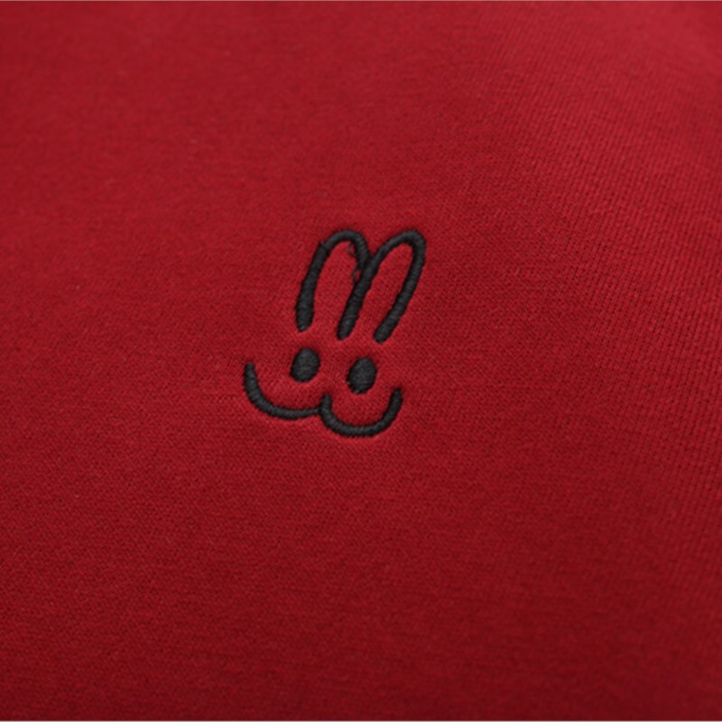 Ženska jakna s patentnim zatvaračem veće veličine Jesenska ležerna odjeća Modna izvezena odjevna odjeća sa zečevima, kaputi s oblinama K71 845