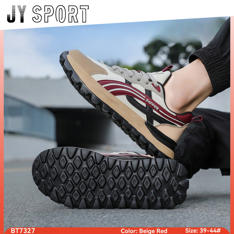 Нови мъжки спортни обувки Висококачествени удобни кожени ежедневни маратонки Леки обувки за ходене Нехлъзгащи се мъжки Нехлъзгащи се връзки
