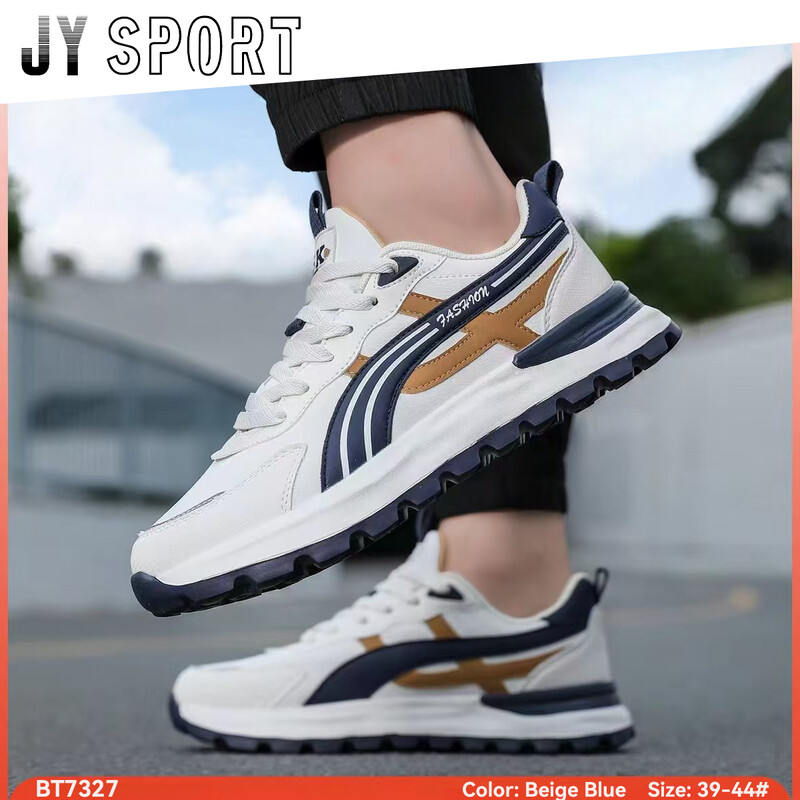 Нови мъжки спортни обувки Висококачествени удобни кожени ежедневни маратонки Леки обувки за ходене Нехлъзгащи се мъжки Нехлъзгащи се връзки