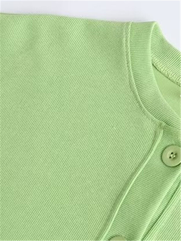 Ženska odjeća veće veličine Pulover dugih rukava Pletena jakna s okruglim izrezom Jednobojna blago rastezljiva pulover 4XL