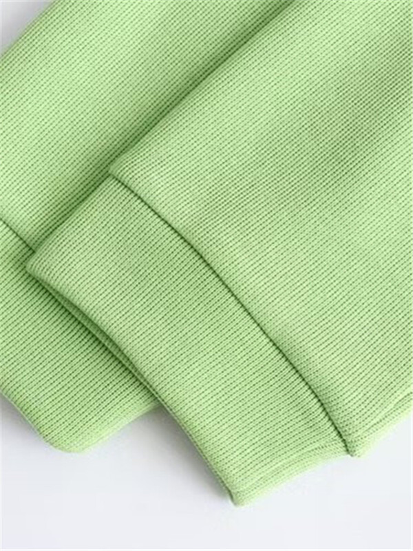 Ženska odjeća veće veličine Pulover dugih rukava Pletena jakna s okruglim izrezom Jednobojna blago rastezljiva pulover 4XL