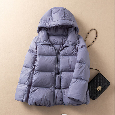 SEDUTMO Winter Plus Size 3XL Oversize Paks Duck Down Coat Naiste Lühike Slim jope Sügisene vabaaja jope Parkas ED1291