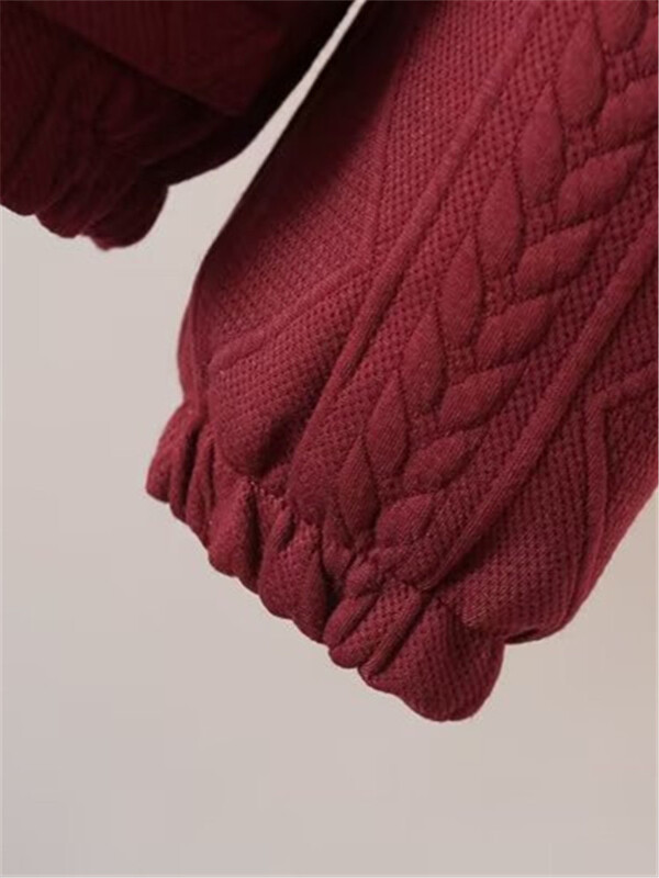 Hanorac cu țesături țesute, cu mâneci lungi, toamnă iarnă, mărimi mari, cardigan cu fermoar, jachetă groasă din bumbac cu glugă