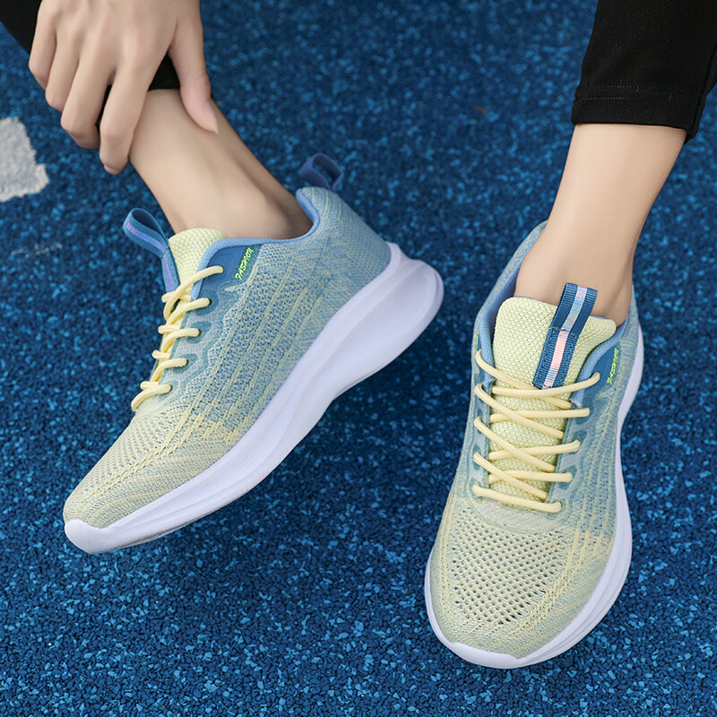 naistejalatsid, suvi 2023 Naiste vabaaja võrkjalatsid, kerged paksu tallaga hingavad naiste jooksujalatsid