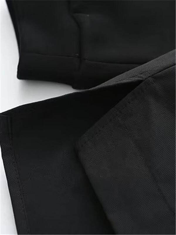 Ženska odjeća velikih veličina Proljetni i jesenski kaput s reverom, dugi rukavi, mješovite boje, moderna jakna za debele žene