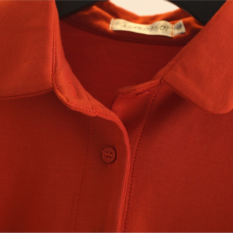 Naiste suures suuruses jakk Sügisene vabaajariietus Moodne pikkade varrukatega särk Välisrõivad Kumerad mantlid F21 5878