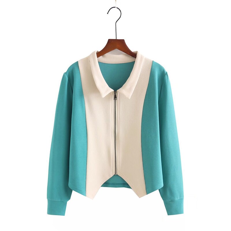 Suur naiste 2022. aasta kevadine uusmoodne Lapel õhuke Plus Size kampsun