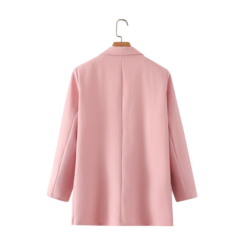Sako za žene Odjeća veće veličine Jesen 2022. Elegantni šik sako sa ovratnikom po mjeri Modni lanac Označavanje VANJSKA ODJEĆA