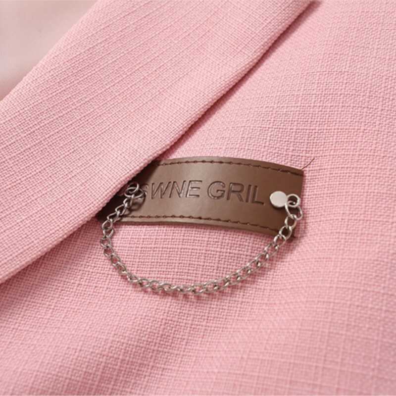 Sako za žene Odjeća veće veličine Jesen 2022. Elegantni šik sako sa ovratnikom po mjeri Modni lanac Označavanje VANJSKA ODJEĆA