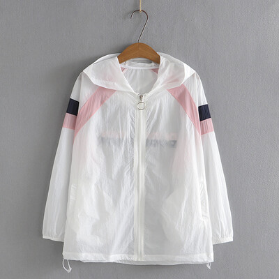 Velike ženske ljetne 2022. nove labave ultratanke prozračne labave velike veličine s kapuljačom za sunčanje 3XL 4XL 5XL 6XL