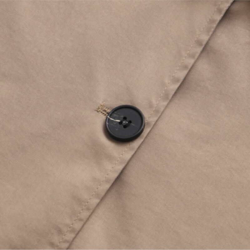 4xl Dugački trenč kaput veće veličine Ženska modna vjetrovka s punim rukavima i ovratnikom, elegantna VANJSKA ODJEĆA NA REDNO REDENJE