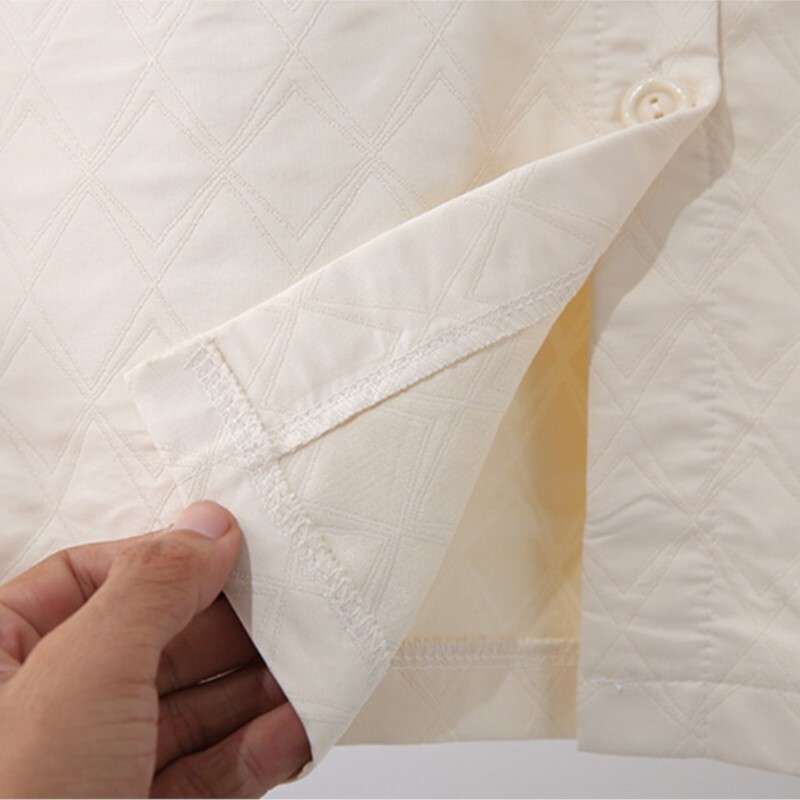 Jesenska ženska odjeća 2023. Jakna velikih veličina Ležeran tanki rever Jacquard Label Curve Kaput S54 2332