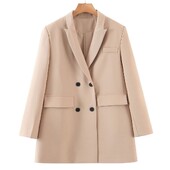 Jesen 2023. Odjeća dobre kvalitete Ženski sako velike veličine Goddess Ležerna slatka, cool modna jakna N7985