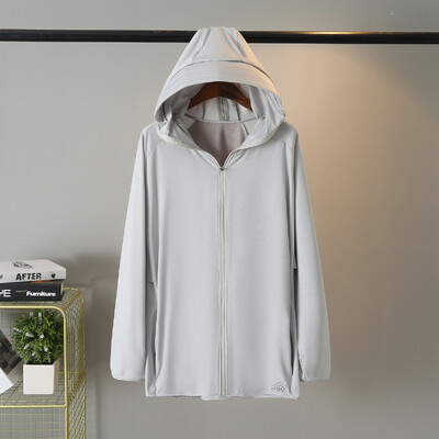 Jakna veće veličine za žene 2023. proljeće ljeto UPF50 Gornja odjeća za zaštitu od sunca s odvojivom kapuljačom Prevelika odjeća za obline A33-2255