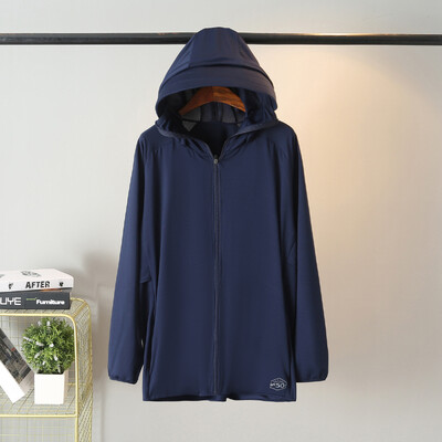 Jakna veće veličine za žene 2023. proljeće ljeto UPF50 Gornja odjeća za zaštitu od sunca s odvojivom kapuljačom Prevelika odjeća za obline A33-2255