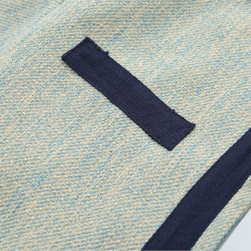 Jesenska ženska odjeća 2023. Jakna velikih veličina Ležeran francuski stil Chic blok boja Vuneni zaobljeni kaput otvorenog uboda