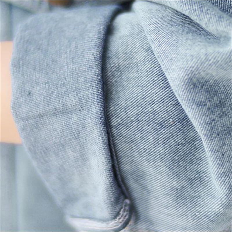 Uued 2023. aasta sügistalvised teksajakid naistele Vintage pikkade varrukatega V-kaelusega sinine teksajakk Korea stiilis lahtised ülerõivad mantlid Topid