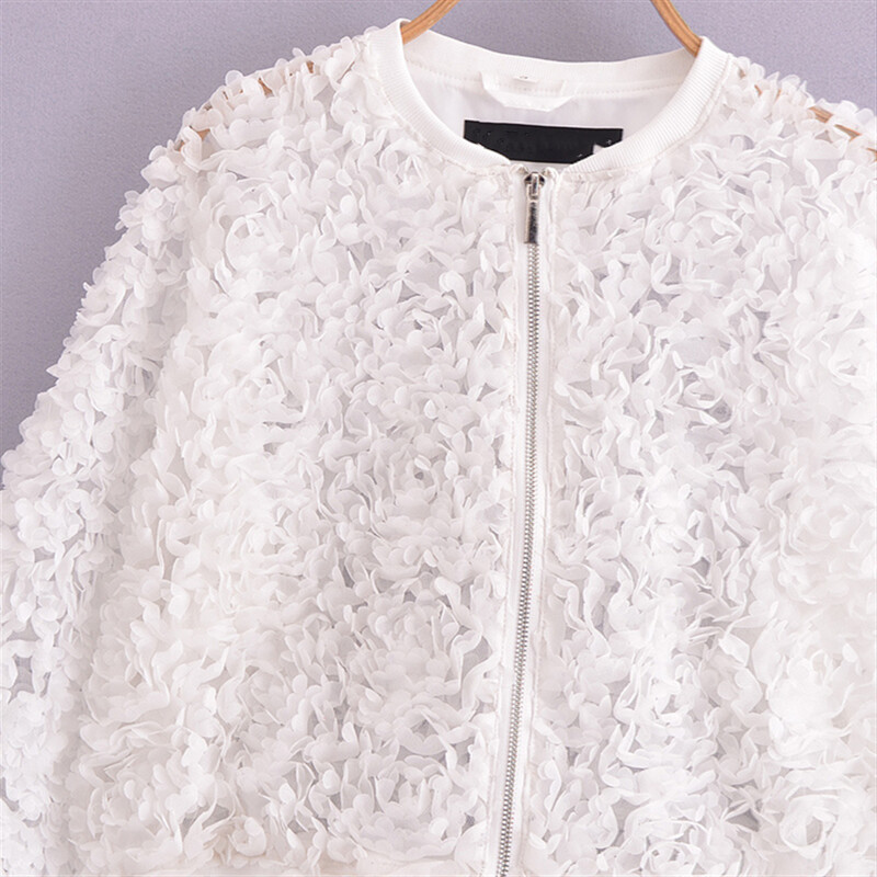 PB&ZA 2024, nova ženska modna ležerna labava, svestrana jakna s visokim strukom, kaput s cvjetićima