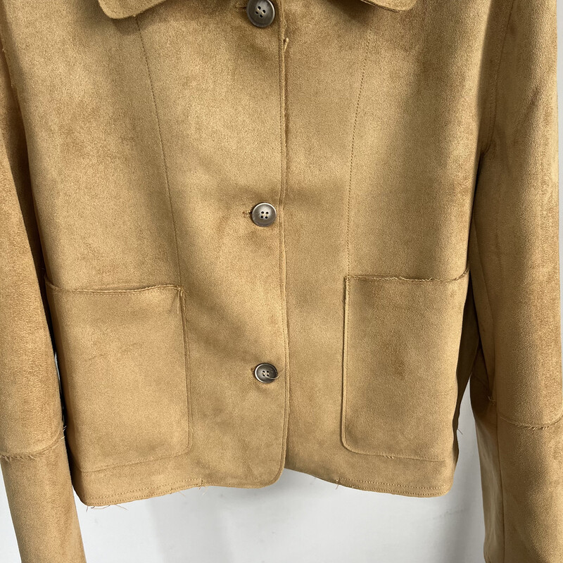 PB&ZA jachetă de piele de căprioară cu mânecă lungă, cu nasturi, cu buzunare duble, cu temperament casual, toamnă și iarnă 2024