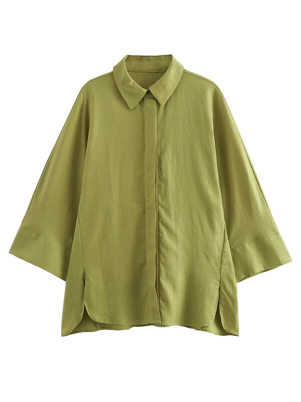 TFMLN 2-dijelni novi kompleti hlača širokih nogavica za žene 2024. Modne široke ležerne majice Top žensko odijelo Dvodijelni komplet ženske odjeće