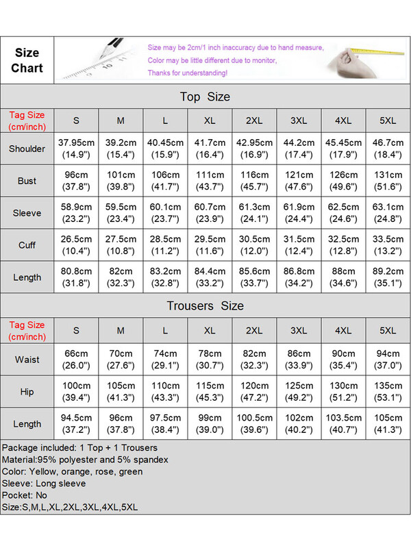 Plus veličina 5XL VONDA Ženski elegantni modni kompleti hlača dugih rukava 2 komada patchwork majica i dugih hlača Ležerna široka ulična odijela