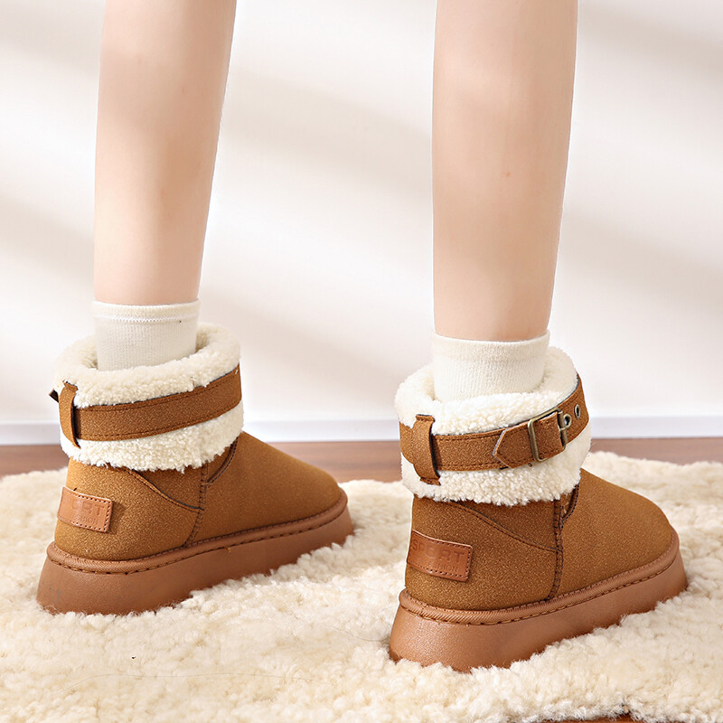 Najnovije australske klasične čizme za snijeg Tazz Tasman papuče Čizme Žene Muškarci Vunene Tople krznene zimske čizme Cipele s debelim potplatom