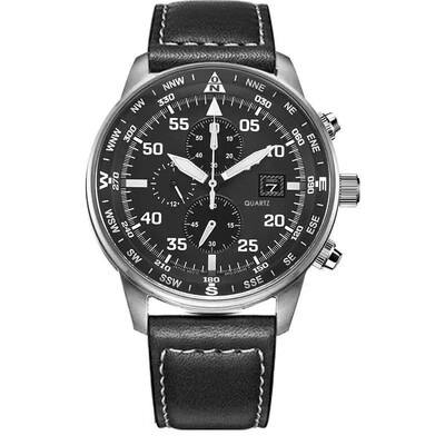 Citizen Fashion Ανδρικό ρολόι από ανοξείδωτο ατσάλι Πολυτελές ημερολόγιο ρολόι καρπού χαλαζία Επαγγελματικά ρολόγια για Man Clock Montre Homme