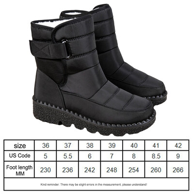 Ženske zimske čizme 2023 Super tople zimske čizme Čizme za snijeg Gumene čizme Krzno Bota Feminina Plišane kratke čizme Ženske zimske cipele